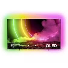 55OLED806 - 55 Inch 4K Ultra HD (OLED) Smart TV Ambilight, Audio, Tv en Foto, Televisies, Ophalen, Philips, Zo goed als nieuw