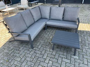 Tierra outdoor : Lima lounge corner set AANBIEDING €  799,-, Overige materialen, Bank, Nieuw, Ophalen of Verzenden