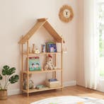 [en.casa] Staand rek Hamarøy voor kinderen 137x90x30 cm bamb, Verzenden, Nieuw