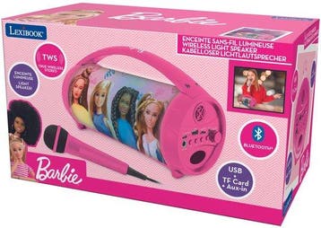 Lexibook Barbie Bluetooth Light Speaker met Microfoon -, Verzenden, Nieuw