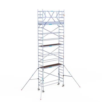 Rolsteiger Original 75x250 8,2m werkhoogte vrijstaand, Verzenden, Nieuw, Rolsteiger of Kamersteiger, 5 meter of hoger