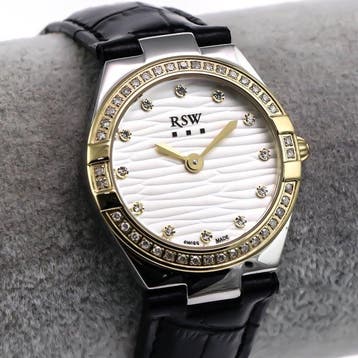 RSW - Swiss Diamond Watch - RSWL156-SGL-D-1 - Zonder, Sieraden, Tassen en Uiterlijk, Horloges | Heren, Nieuw