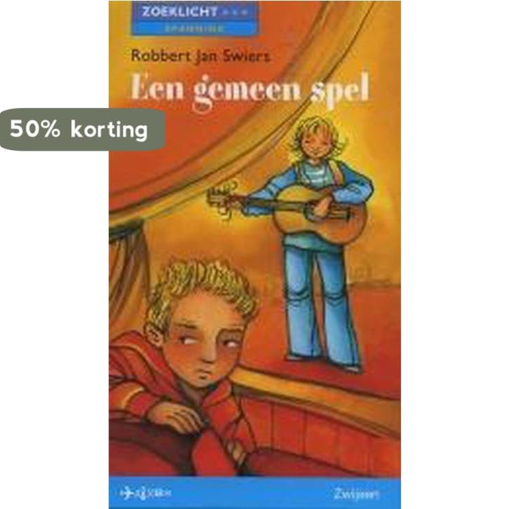 Een gemeen spel / Zoeklicht *** 9789027676740 R.J. Swiers, Boeken, Kinderboeken | Jeugd | onder 10 jaar, Gelezen, Verzenden