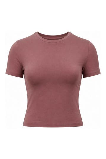 Organic Basics T-shirt in maat S Roze, Kleding | Dames, T-shirts, Organic Basics, Verzenden, Zo goed als nieuw, Overige kleuren