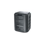 Practo Garden 320L tuincomposter - zwart, Verzenden
