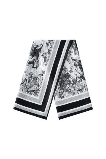 Goudlief Zomersjaals bloemen dagelijks polyester dagelijk..., Kleding | Dames, Mutsen, Sjaals en Handschoenen, Verzenden, Nieuw