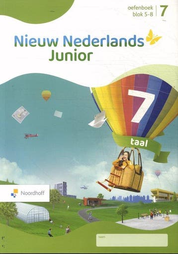 groep 7 blok 5-8 taal / Nieuw Nederlands Junior / oefenboek, Verzenden, Zo goed als nieuw