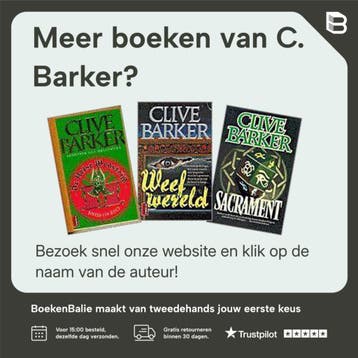 Dagen vol magie, nachten vol strijd / Abarat / 2 - C. Barker, Verzenden, Zo goed als nieuw, C. Barker
