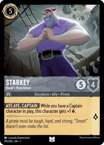 [191/204] - STARKEY - Hooks Henchman ENG NON-FOIL [M/NM], Ophalen of Verzenden, Nieuw