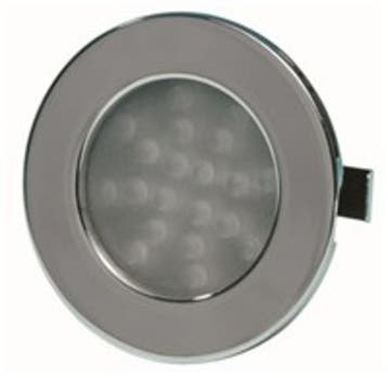 Inbouwspot LED Chroom 12V, Ophalen of Verzenden, Nieuw