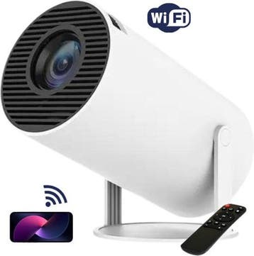 Wifi projector HY300 4K magcubic beamer Android 12 Bluetooth, Audio, Tv en Foto, Beamers, Verzenden, Nieuw