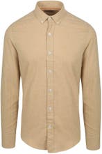 Suitable Overhemd Flanel Beige maat 3XL Heren, Kleding | Heren, Overhemden, Verzenden, Nieuw, Beige, Suitable