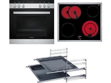 Inbouw oven set Siemens EQ411TA10, Verzenden, Zo goed als nieuw