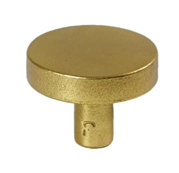Meubelknop Jolie Lune 40 mm antiek goud, Verzenden, Nieuw