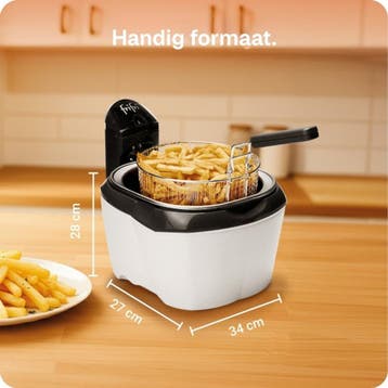Frituurpan 3L | Frifri Initiation F9182 | 3200W | Koude Zone, Witgoed en Apparatuur, Ophalen of Verzenden, Zo goed als nieuw