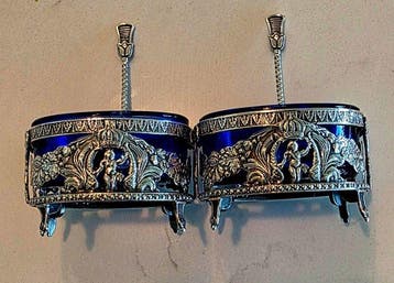 Tafelservies (2) - .950 zilver - Zilver 950 XIX-XX