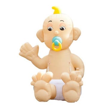 Baby opblaasfiguur huren 3 meter – €30 per dag, Hobby en Vrije tijd, Feestartikelen | Verhuur, Ophalen, Nieuw, Geboorte of Huwelijk