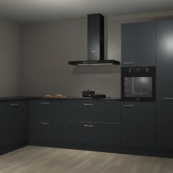 Onyxgrijze keuken Nuuk 65703, Verzenden, Nieuw