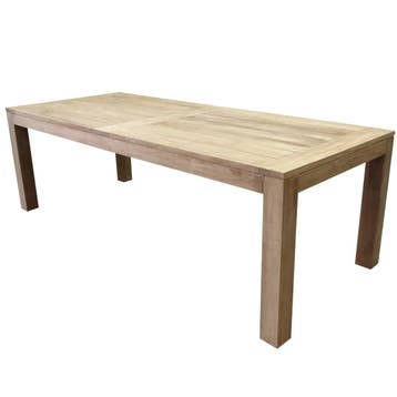 Roma Krista dining tuinset 240x100xH77 cm 7 delig rotan, Ophalen of Verzenden, Nieuw