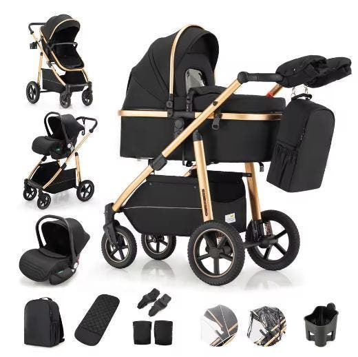 Multifunctionele Kinderwagen 3-in-1 voor Baby’s, Kinderen en Baby's, Kinderwagens en Combinaties, Nieuw, Verzenden