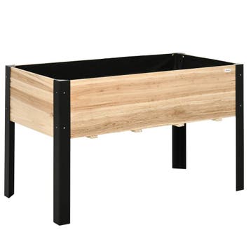 Hoogbed Plantenbak Bloembak Bloempot Kruidenbed Met Vliessto, Tuin en Terras, Planten | Bomen, Verzenden