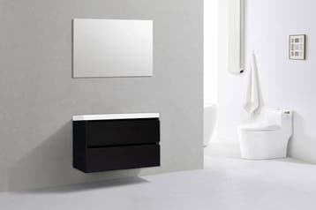 Sani Royal Badkamermeubel Generation Deep Black 80, Nieuw