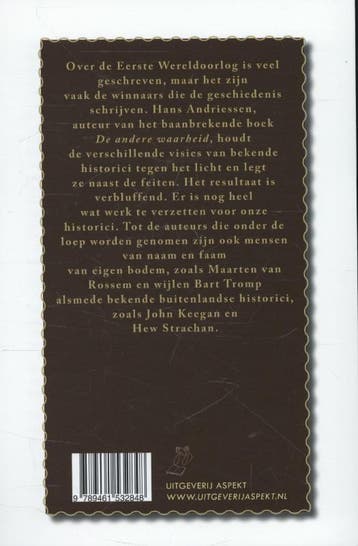Historici en hun hardnekkige mythes over de Eerste, Verzenden, Zo goed als nieuw, J.H.J. Andriessen
