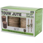 Benson Touw jute 200 gr 1,5 mmx 100 mtr 2-delig - 100 m p..., Ophalen of Verzenden, Nieuw