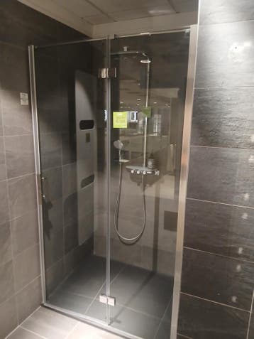 Draaideur 120 x 210 8mm easy clean. Helder glas. 0002 - 58, Ophalen, Nieuw, Glas, Douche