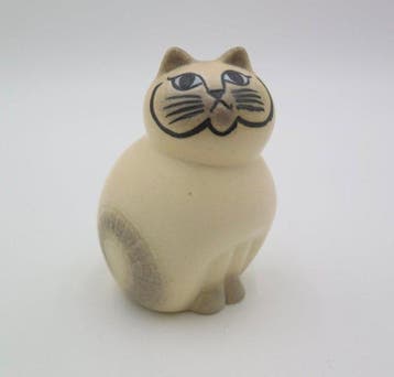 Gustavsberg - Beeldje - Chat MIA - Keramiek