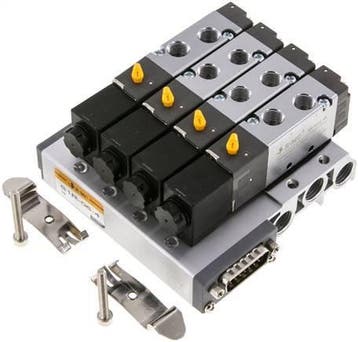G1/8 4x Pneumatisch Ventiel Terminal 24V DC, Verzenden, Nieuw