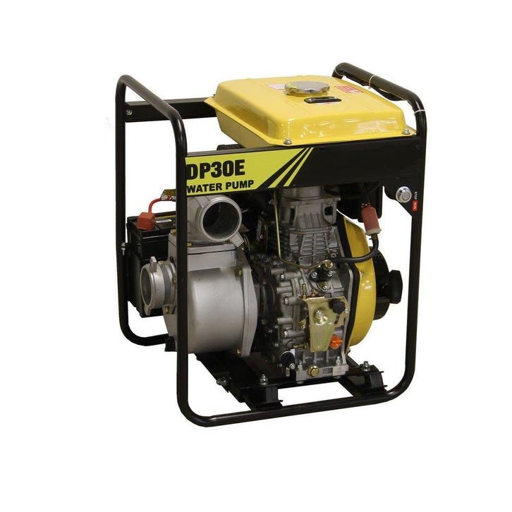 Diesel Waterpomp set DP30E , 3  E-start, Tuin en Terras, Waterpompen, Nieuw, Verzenden