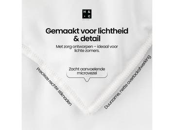 Hom&Com - Donsdeken 90% Eendendons - 140*200 cm - 4, Verzenden, Nieuw