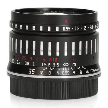TTArtisan 35mm f/0.95 APS-C - L Mount - 1 jaar garantie, Ophalen of Verzenden, Zo goed als nieuw
