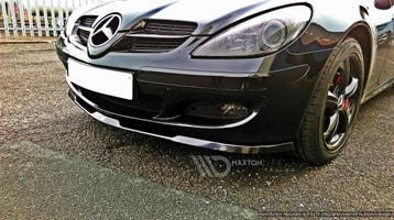 Front Splitter MERCEDES SLK R171 STANDAARD BUMPER, Verzenden