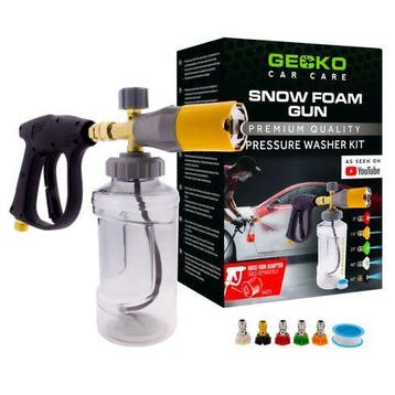 Gecko Snowfoam Gun kit, Verzenden