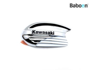 Tankembleem Links Kawasaki W 650 (W650) (56051-1996), Motoren, Verzenden, Gebruikt