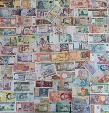 Wereld. - 100 banknotes - various dates (Zonder