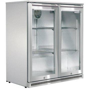 RVS barkoelkast met tweedeurs outdoor | 170 liter Husky, Verzenden, Nieuw in verpakking