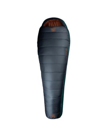 Highlander mummyslaapzak Rayet 450 Dark Grey -7°C - Grijs, Verzenden, Nieuw
