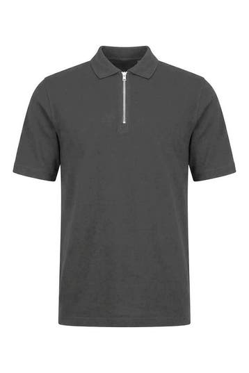Samsoe Samsoe Polo in maat M Zwart, Verzenden, Zo goed als nieuw, Zwart, Samsoe Samsoe