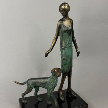 J. Zak - My Lady with her dog