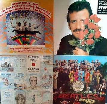 Ringo Starr, John Lennon, Beatles - 4 LP Collection -, Nieuw in verpakking