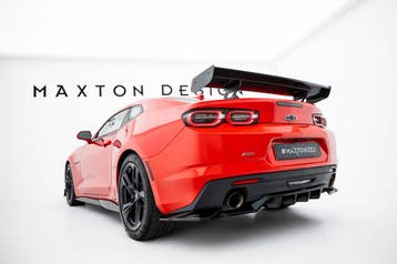Maxton Carbon Spoiler met beugels Chevrolet Camaro SS Mk6, Verzenden