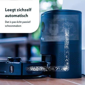 Eziclean Aqua Connect x1200 Robotstofzuiger Met Dweilfunctie, Ophalen of Verzenden, Zo goed als nieuw