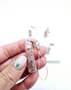 Rozekwarts Tashanger/Telefoonhanger Geluksflesje, Ophalen of Verzenden