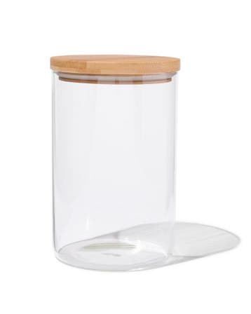 HEMA Voorraadpot glas 1.7L uni, Verzenden, Nieuw