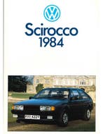 1984 VOLKSWAGEN TEAM SCIROCCO BROCHURE NEDERLANDS, Nieuw, Volkswagen, Author