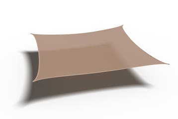 Nesling Coolfit schaduwdoek vierkant 5x5 m., Verzenden, Nieuw