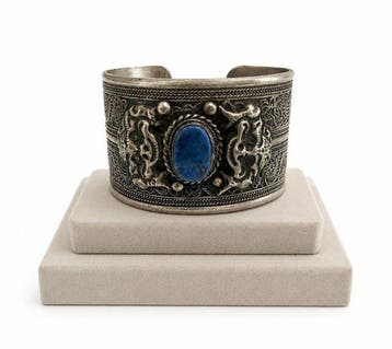 Zonder minimumprijs - Armband Zilver Lapis lazuli, Nieuw
